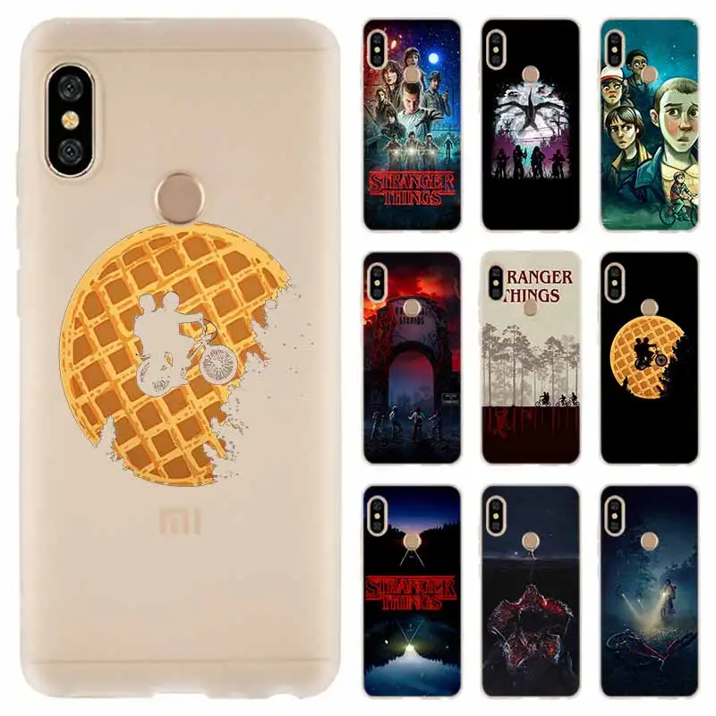 

dibujos de stranger things Soft Case For Xiaomi Redmi Note 10 9 8 7 6 5 Pro Max 10S 9S 9T 8T 4G 5G Cover