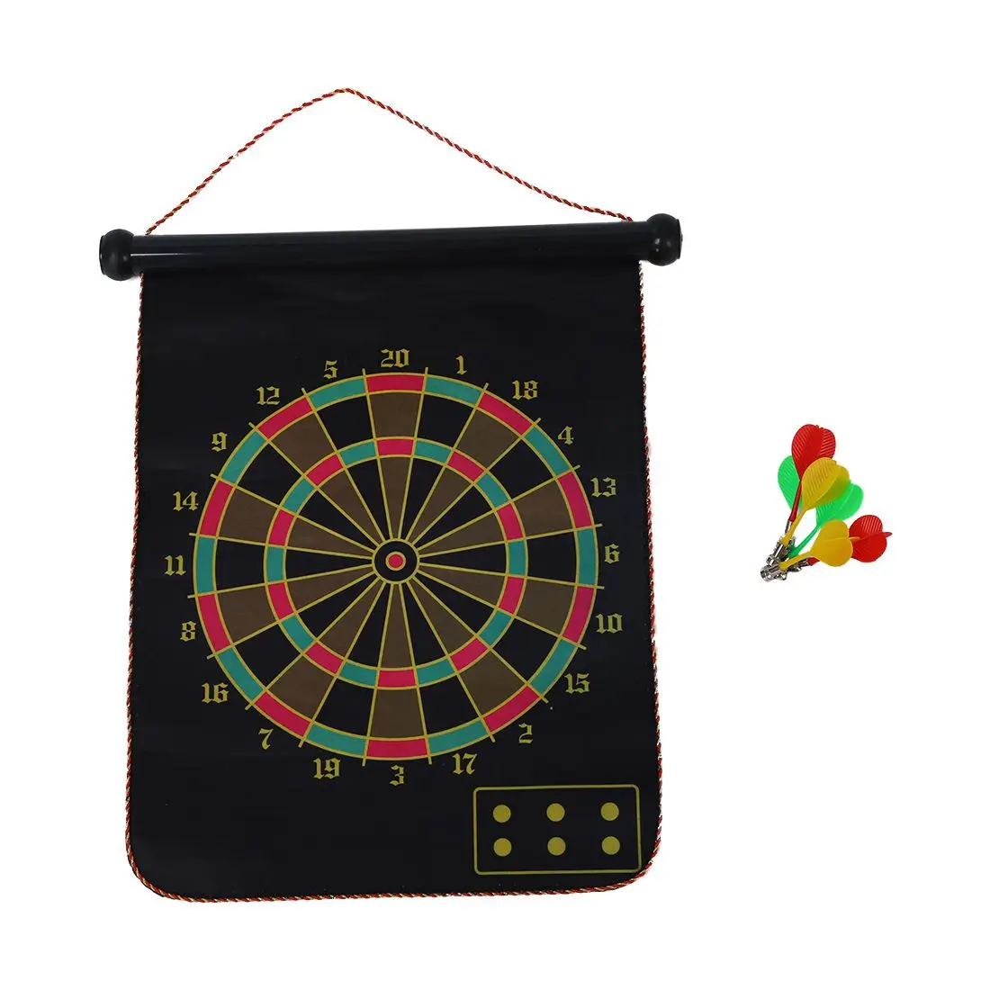 Target Dart Double-sided magnetic suspended with 6 darts | Darts