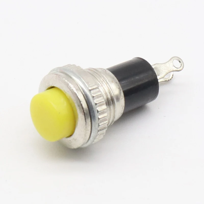 6 шт. черные/зеленые/желтые/синие/белые/красные мгновенные переключатели с