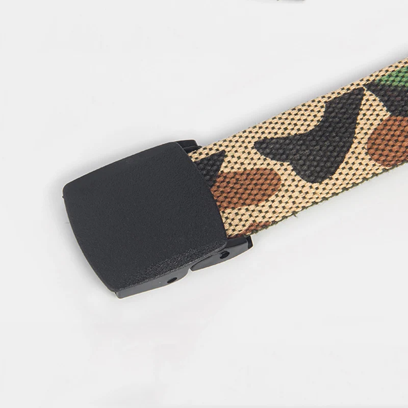 New weaving canvas Unisex belt Automatic buckle Men outdoor sport casual and Women 110cm | Аксессуары для одежды