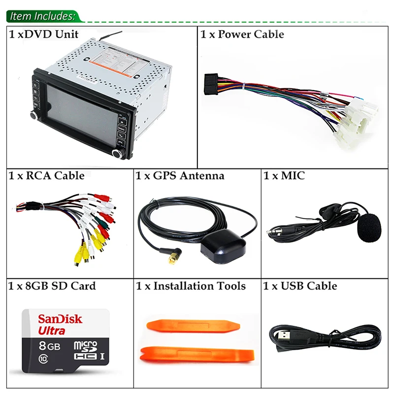 Sinairyu 4 г Android 6.0 2 DIN автомобильный DVD GPS для Toyota Terios Corolla Старый Camry Prado RAV4