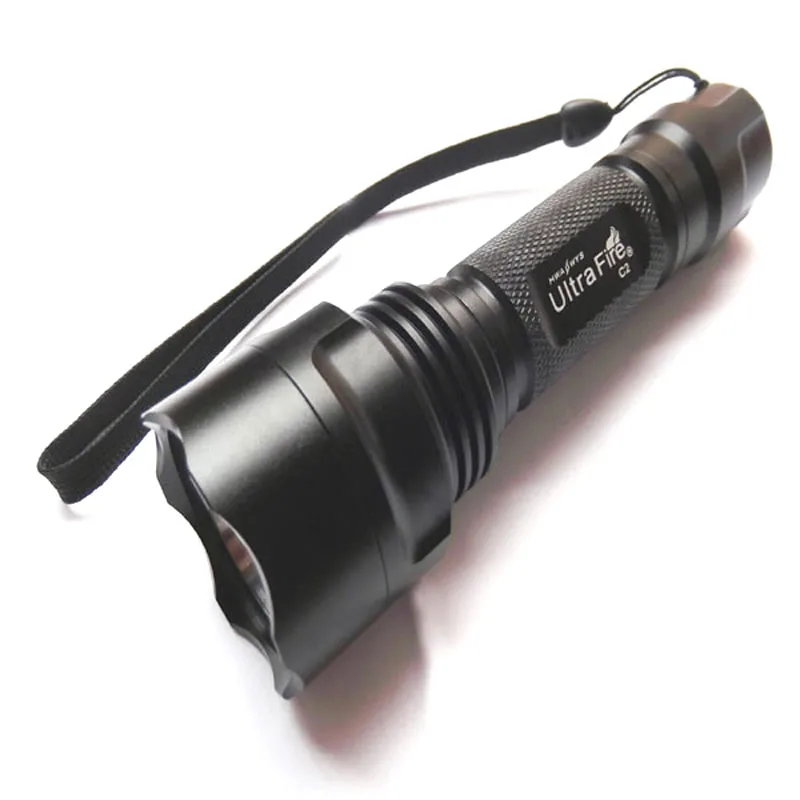 U F C2 1xCREE XP L V5 2000lm холодный белый свет SMO/OP светодиодный фонарик (1x18650)|Фонарики и