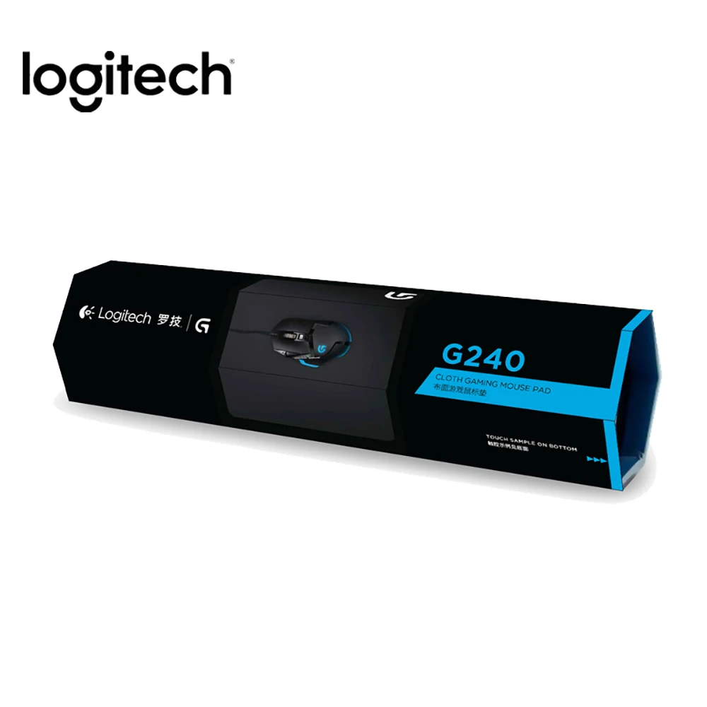 

Original Logitech G240 Cloth Gaming Mouse Pad for Low-DPI Gaming 340mm*280mm