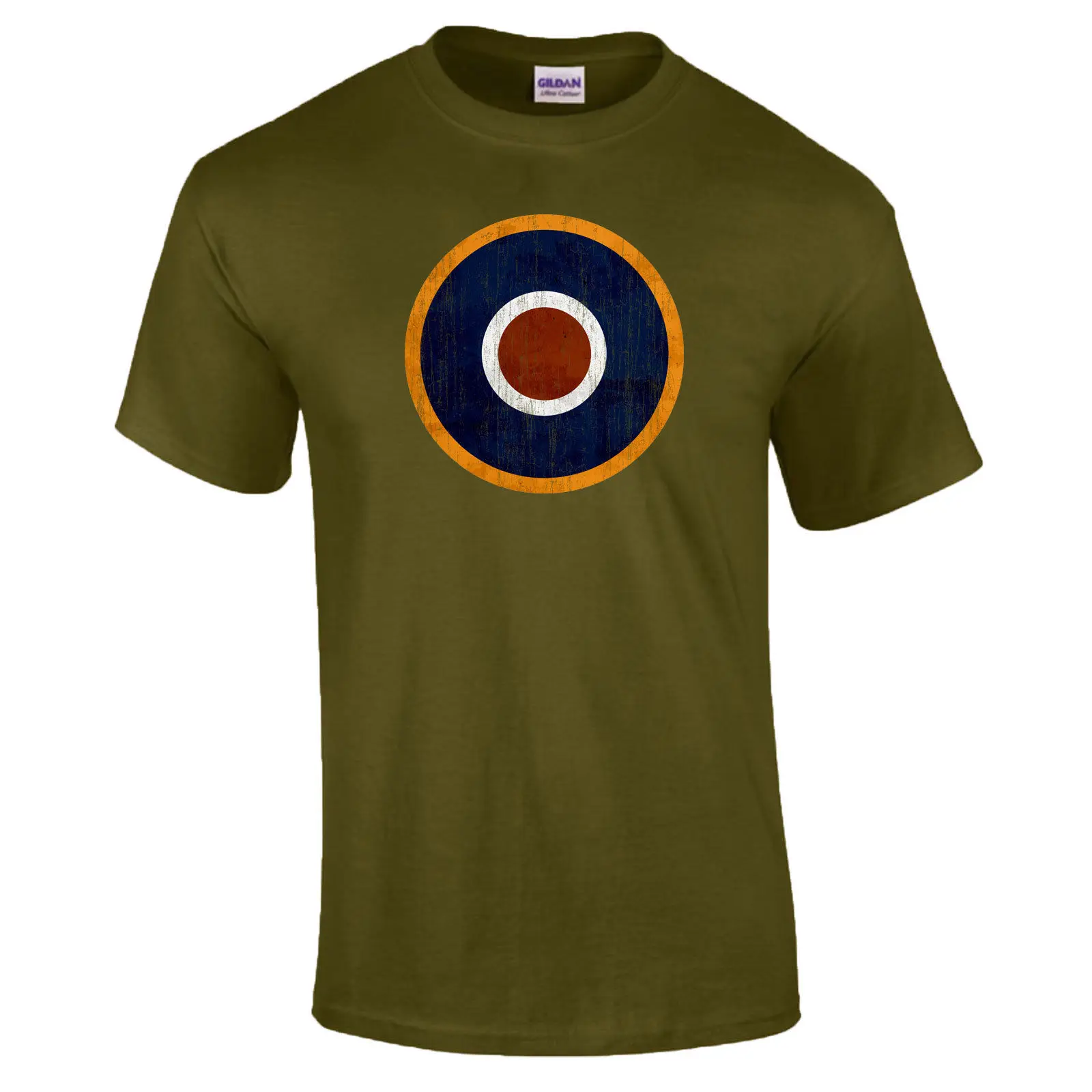 RAF Roundel WW2 Spitfire Target Royal Air Force dafts Day PREMIUM футболка новые футболки Забавные топы