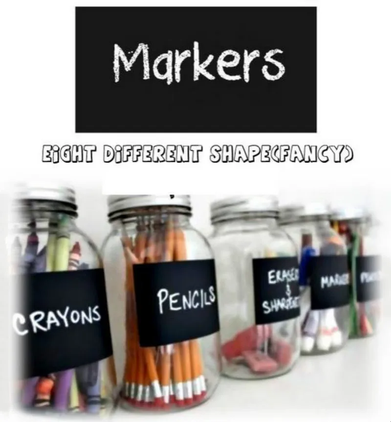 24 шт./компл. необычная прямоугольная Фотографическая доска наклейки-органайзеры