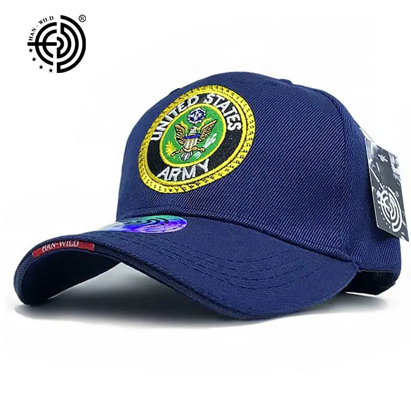Мужская Военная Бейсболка [HAN WILD] с логотипом США|hats for men|army baseball capbaseball cap |