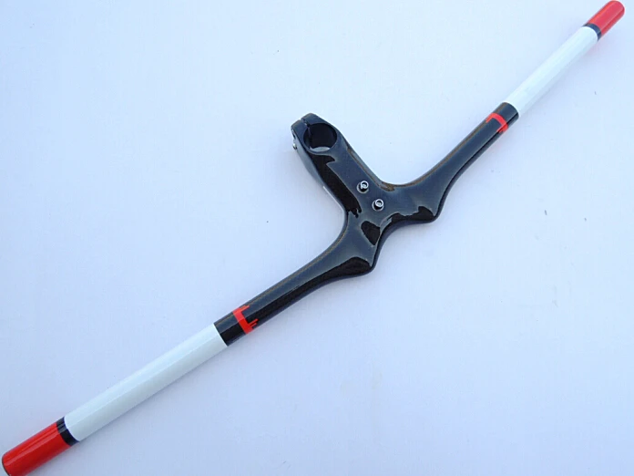 Быстрая доставка FCFB FW белый красный руль для горного велосипеда полный