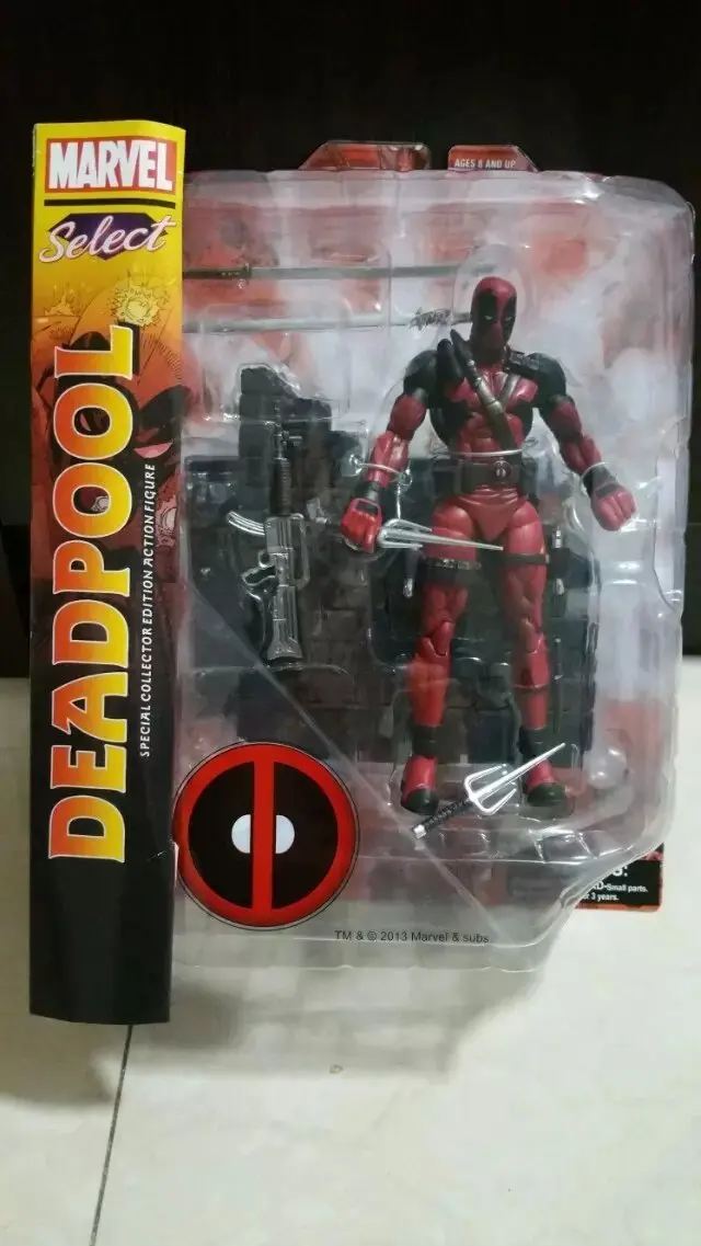 Фильм Figura 18 см супер герой X-men Дэдпул экшен-фигурка из ПВХ Da Collezione модель игрушки |
