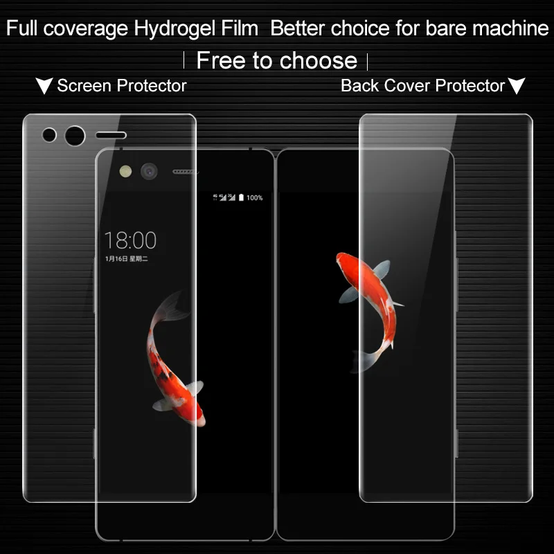 Для zte Axon M Защитная пленка для экрана IMAK Гидрогелевая плёнка полностью