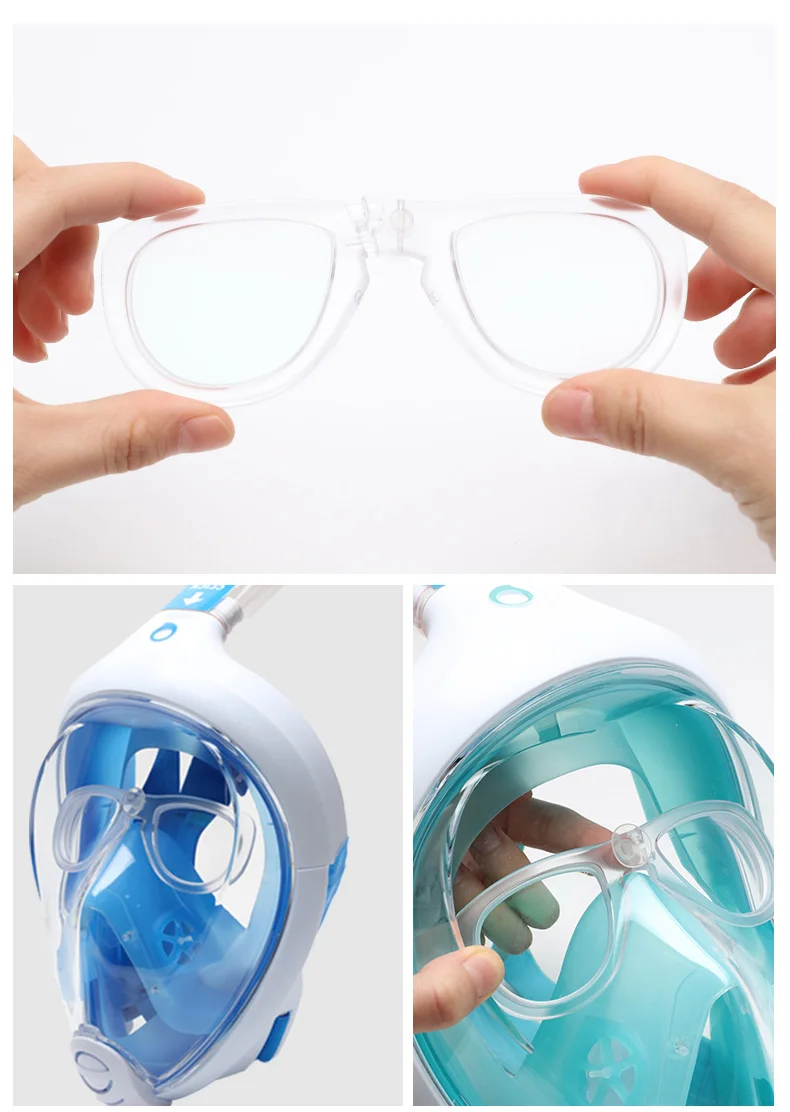 【Hot】Diving Mask Underwater Scuba Anti Fog Full Face Snorkeling Mask Women Men Kids Swimming Snorkel Diving Equipment