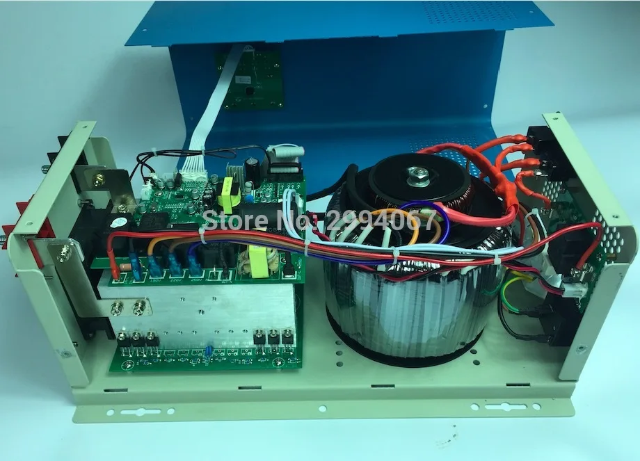 6 кВт пик 3000 Вт чистый синусоидальный инвертор солнечной энергии однофазный