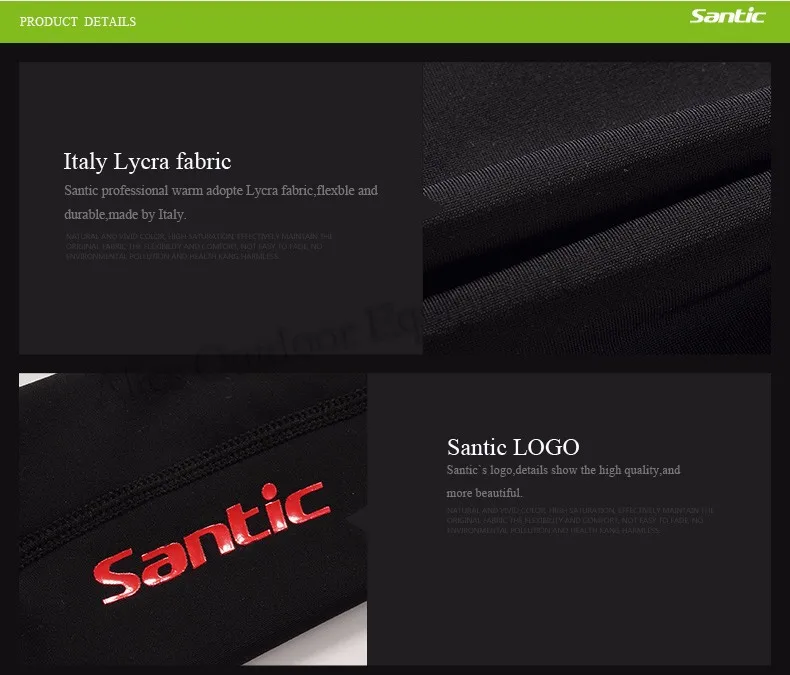 SANTIC Спорт На Открытом Воздухе Подогреватели руку Для Женщин Людей Черный Зимой Непроницаемый Для Солнечных Лучей Анти-Уф Баскетбол Велоспорт Велосипед Втулки Рукоятки Крышки