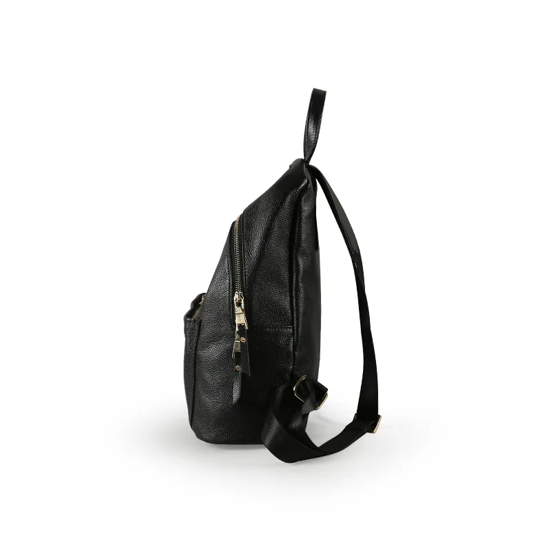 2018 школьная сумка в студенческом стиле женский рюкзак 100% натуральная кожа для