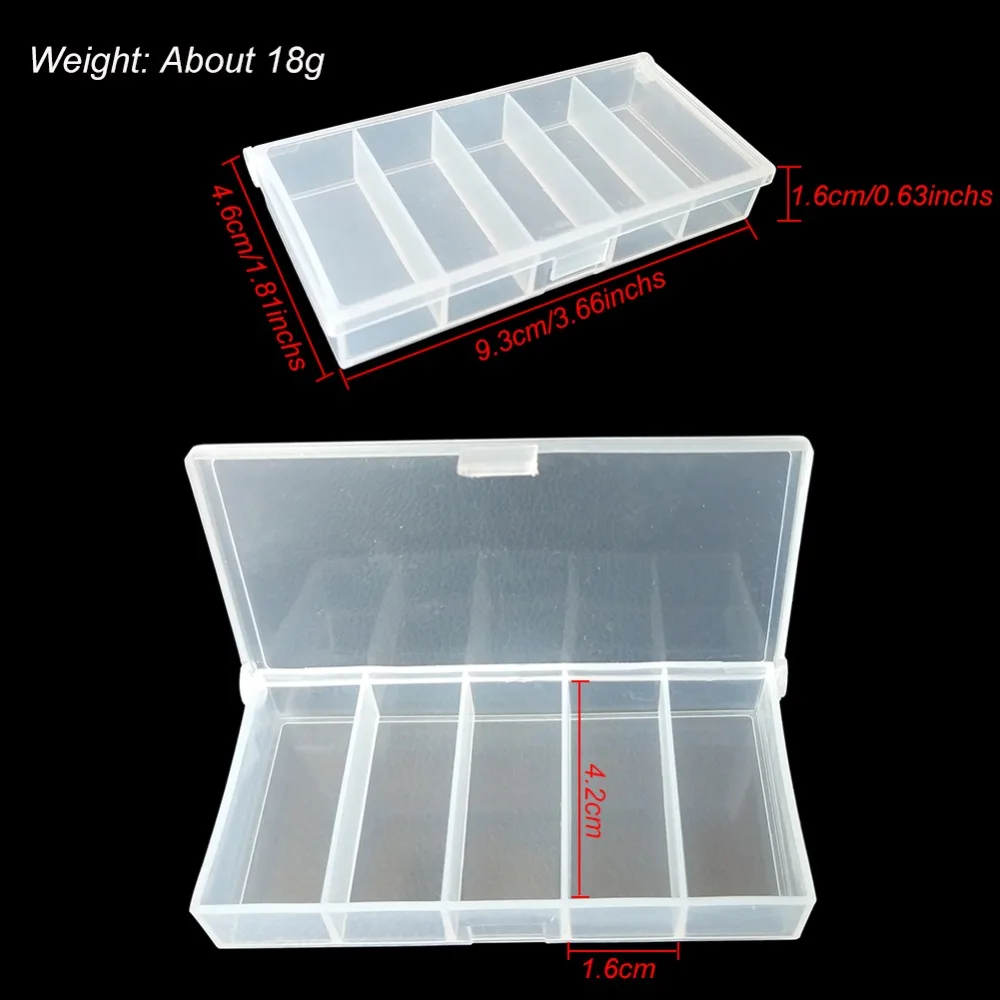 1 шт. пластиковая коробка для рыболовных принадлежностей | Спорт и развлечения