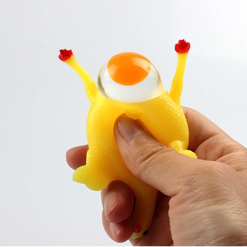 

1pcs Surprise Squishy Toy Anti Stress Squeeze Toys Chicken&Eggs Laying Hens Funny Gadgets Novelty Autism Mood Relief Wholesale