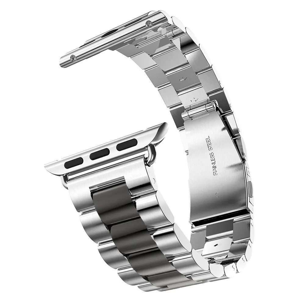 Ремешок для Apple Watch 44 мм 40 мм 38 мм 42 мм браслет из нержавеющей стали Apple watch 4 correa iWatch Series 4 3 2 1 Аксессуары