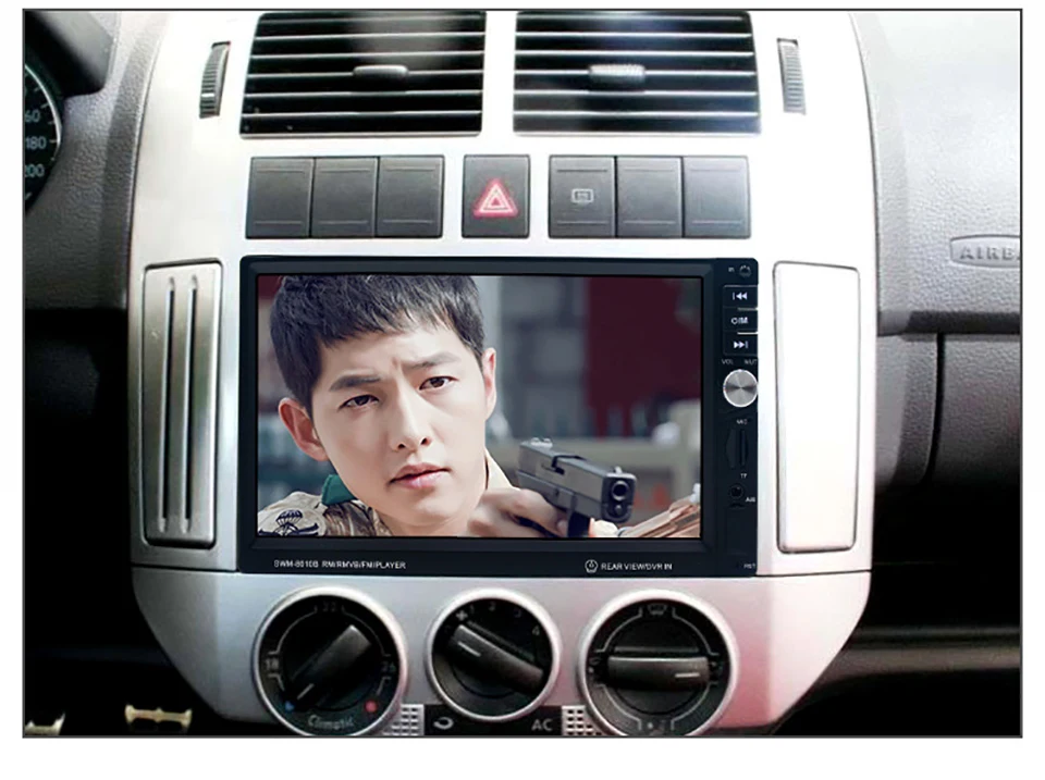 AIYIMA " Bluetooth MP5 плеер 1 Din мультимедиа MP4 видео музыкальный плеер HD цифровой дисплей TF AUX с камерой заднего вида для автомобиля