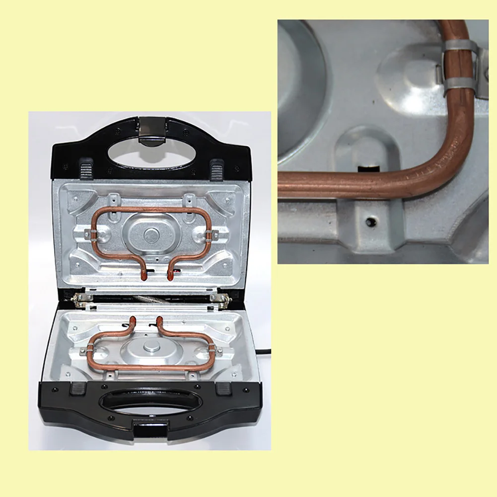 750 Вт Электрический сэндвич устройство для приготовления барбекю тостер кухня