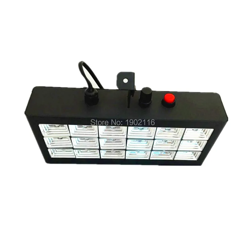 35 Вт Голосовая активация светодиодный стробоскоп DJ свет 18 шт. RGB светодиодная