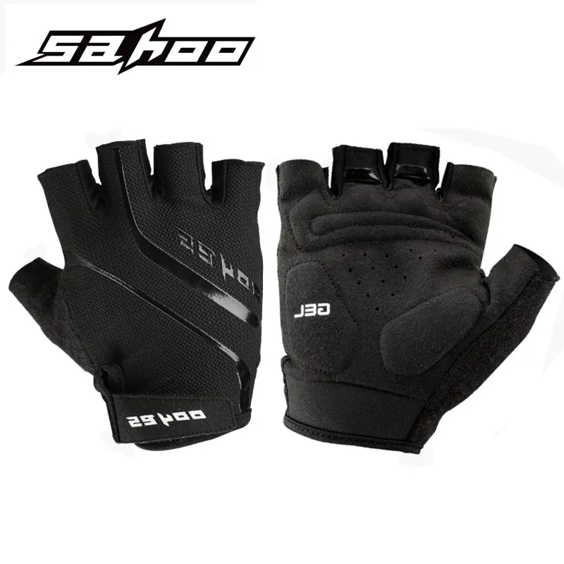 SAHOO Cycling Gloves Men Women Pro GEL Padded Road Bicycle Half Finger Sport Bike Guantes Ciclismo Mujer | Спорт и развлечения