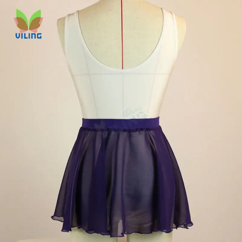 Юбка для взрослых юбка балерины из высококачественного шифона с эластичной