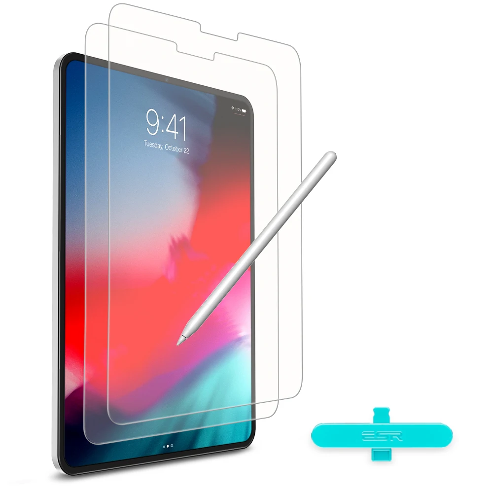 2 PCS 2 шт./лот ESR бумажный протектор экрана для iPad Pro 11 Антибликовая матовая ПЭТ-пленка поддерживает Apple Pencil для iPad Pro 11 - Цвет: 2 PCS