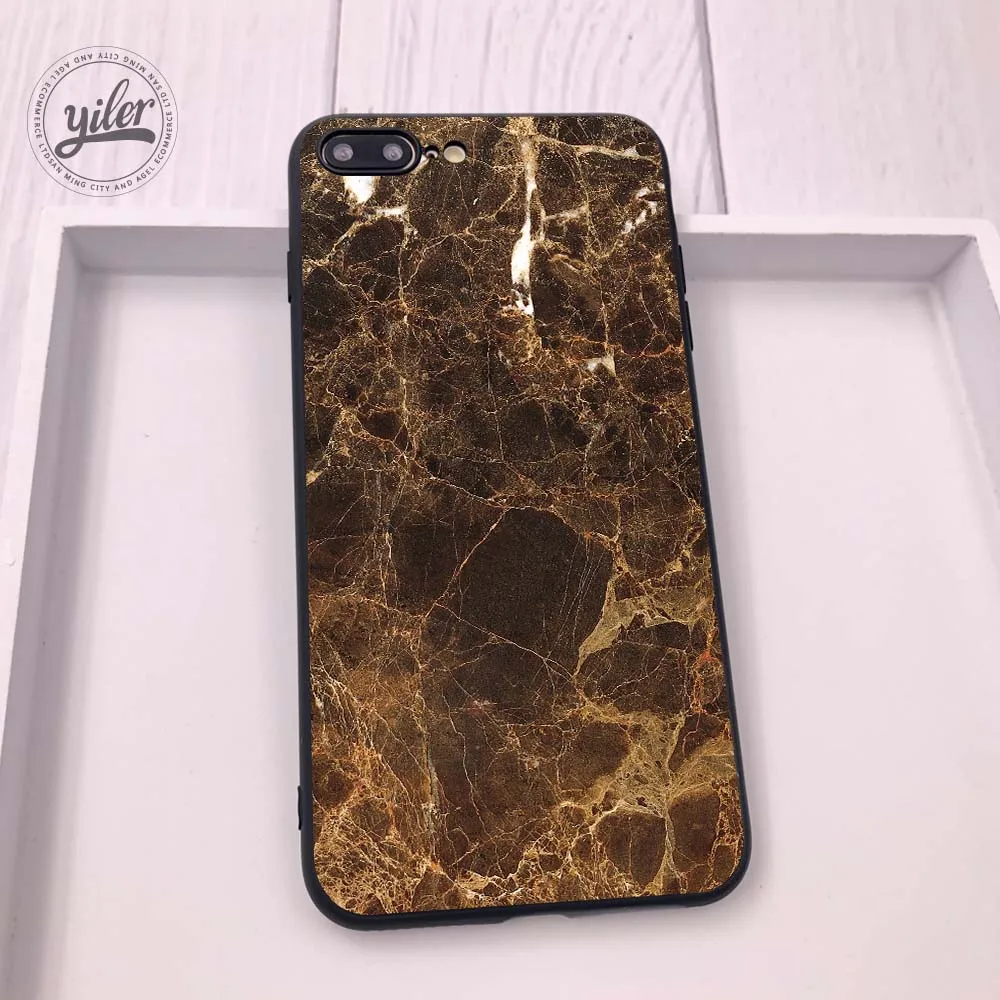 Модный мраморный гранит для Funda iPhone 7 8 Plus чехол силиконовый чехол для iPhone XS 11 Pro Max XR SE 5S 6 8 Plus чехол для телефона s