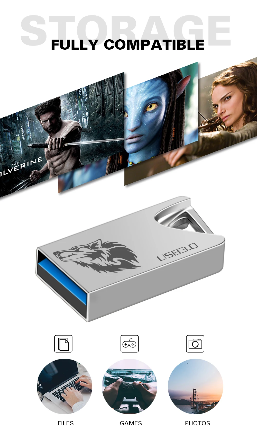 Мини USB 3,0 32 Гб 64 ГБ реальная емкость usb флеш-накопитель 128 ГБ флеш-накопитель 16 ГБ 8 ГБ флеш-накопитель u Диск флеш-карта памяти с брелком