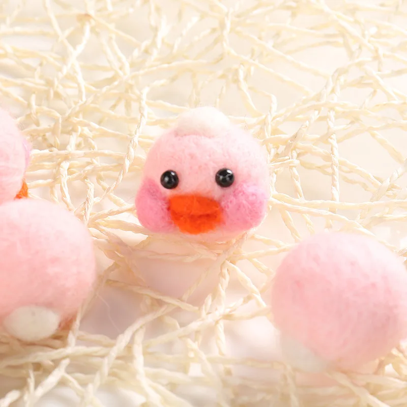 2019 Милая готовая цыпленка шерстяная игла в виде животного фетровая котята сделай