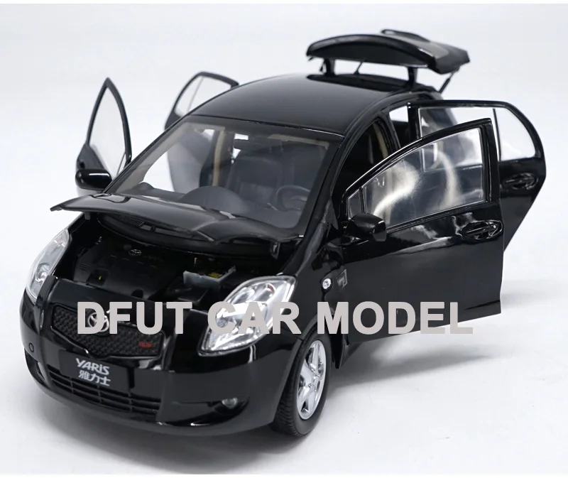 Литые под давлением колеса из 1:18 сплава игрушка YARIS модель автомобиля Детские игрушечные машинки оригинальные авторизованные подлинные детские игрушки