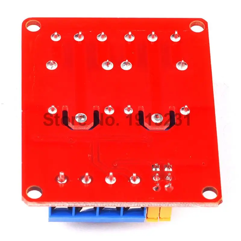 12V 2 канальный релейный модуль высокий и низкий уровень запуска с оптопарой реле