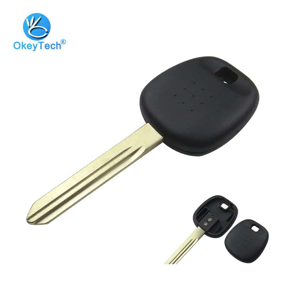 OkeyTech для Hyundai Key Shell Transponder авто ключ Замена без выреза пустой Клинок Fob Accent Matrix Tiburon