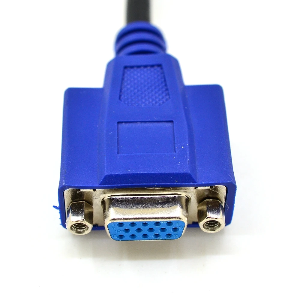 20 см DMS 59 к DVI vga кабель DMS59 сплиттер папа 1 x 24 + 5 I и 1x VGA Женский монитор адаптер Y