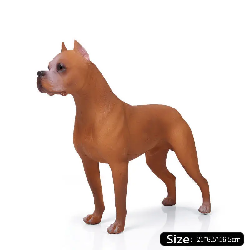 1 шт. Hunter Dogo Argentinos Dog Pet фигурка животного модель коллекционные игрушки для