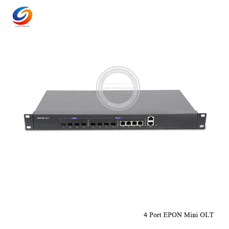 Оптовая продажа с завода 1G EPON 4 PON порта SFP модулем сетевой порт uplink ethernet olt OLT onu |