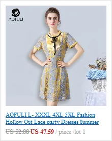 2XL/3XL/4XL/5XL шифоновое платье с принтом Галактики, подиумное женское платье большого размера с коротким рукавом-фонариком и высокой талией, AOFULI 00911