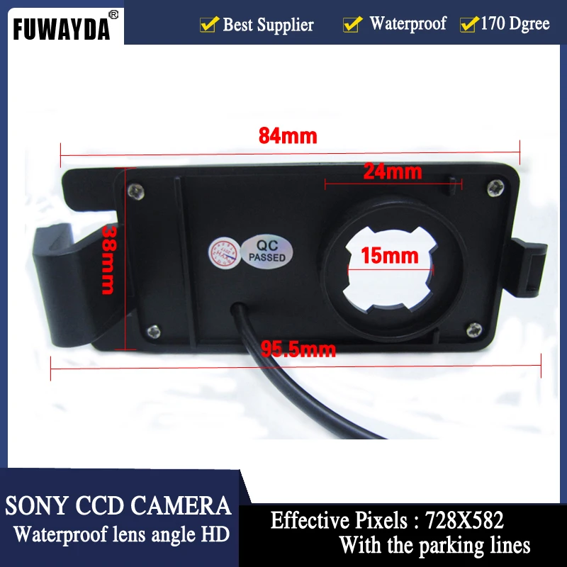 FUWAYDA SONY CCD чип заднего вида резервная камера для NISSAN Versa Pulsar Cube 350Z 370Z GT-R Infiniti G35 G37 HD