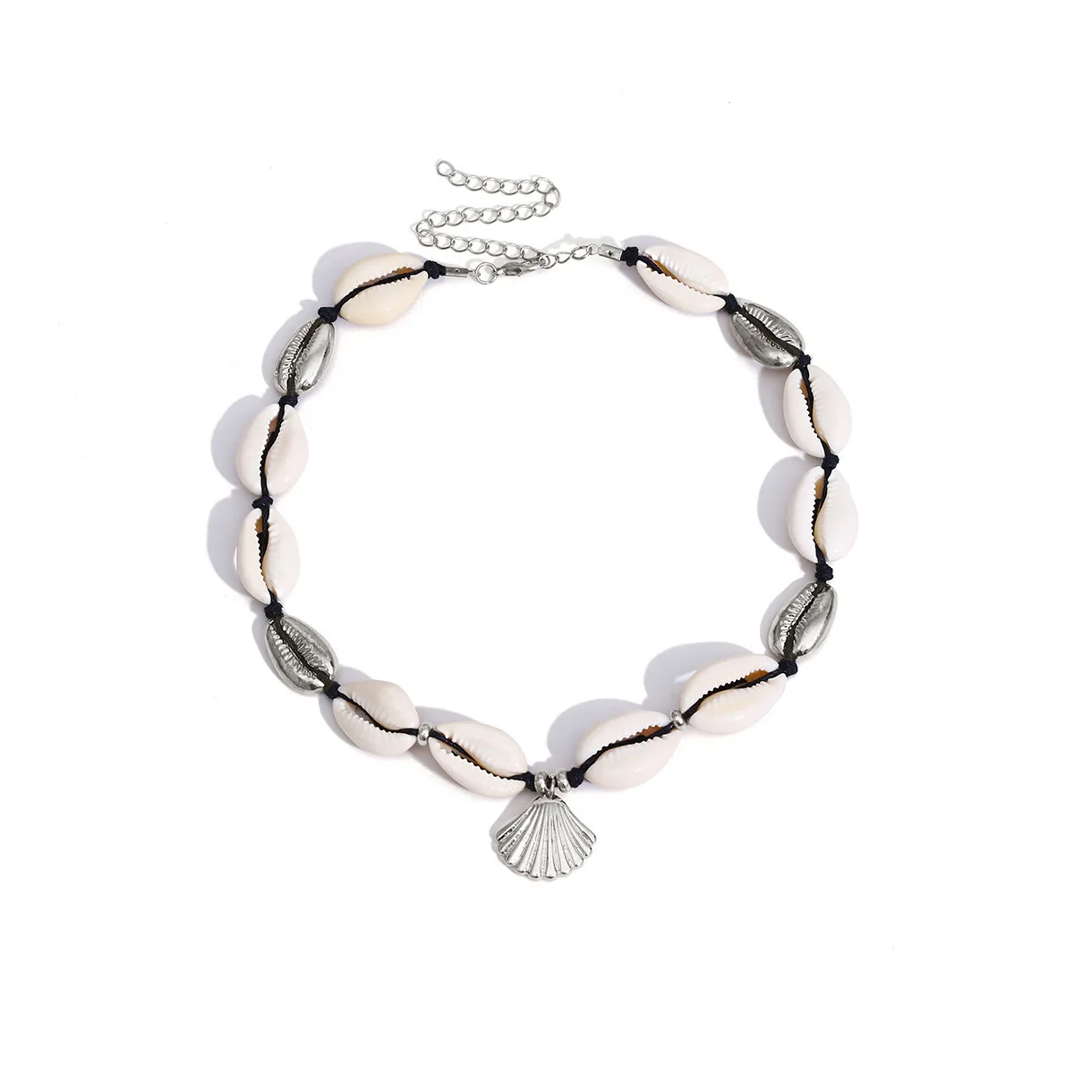 JCYMONG Лидер продаж! Бохо Золотой Серебряный цвет Морская ракушка Чокеры ожерелья