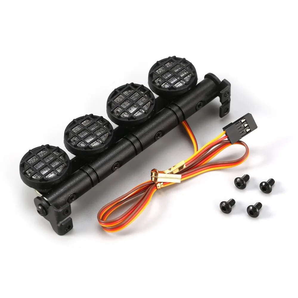 AX 506W RC автомобиль свет яркий светильник светодиодный фонарь на крышу бар с 4