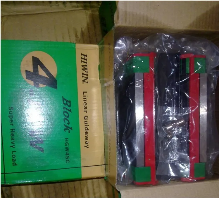 2pcs 100% original Hiwin linear guide HGR15 -L 600mm +4pcs HGH15CA narrow blocks for cnc | Обустройство дома