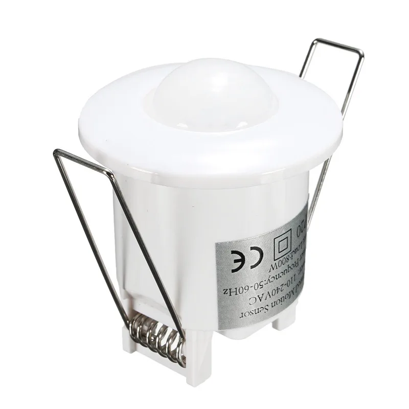 50 Гц 800 W AC 220 V 240 мини Регулируемый 360 градусов встраиваемый Потолок PIR