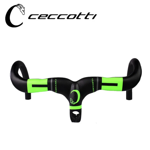 Ceccotti бренд дороги углерода руль интегрированы Дорога велосипедное brompton - Цвет: Бургундия