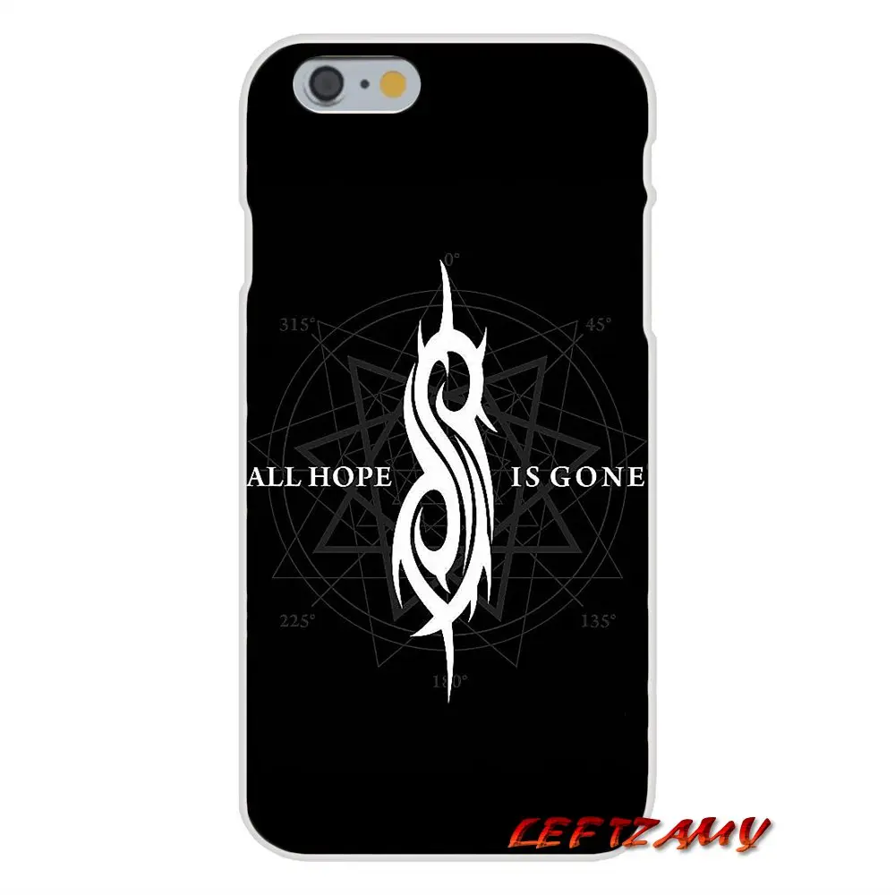 Тяжелый металл группа Slipknot для iPhone X 4 4s 5 5S 5C SE 6 S 7 8 Plus Аксессуары чехлы телефонов |