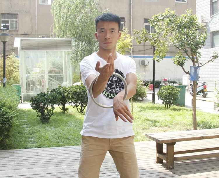 2017 тренировочная сталь ротанговое кольцо крыло Чунь из нержавеющей стали кунг фу