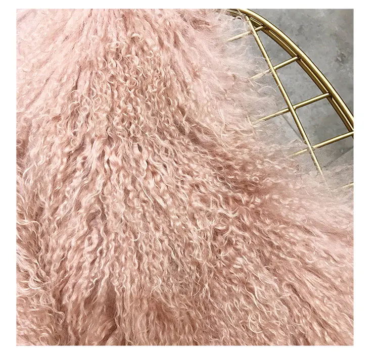 Женский Длинный жилет из искусственного меха шикарная пушистая шуба монгольской