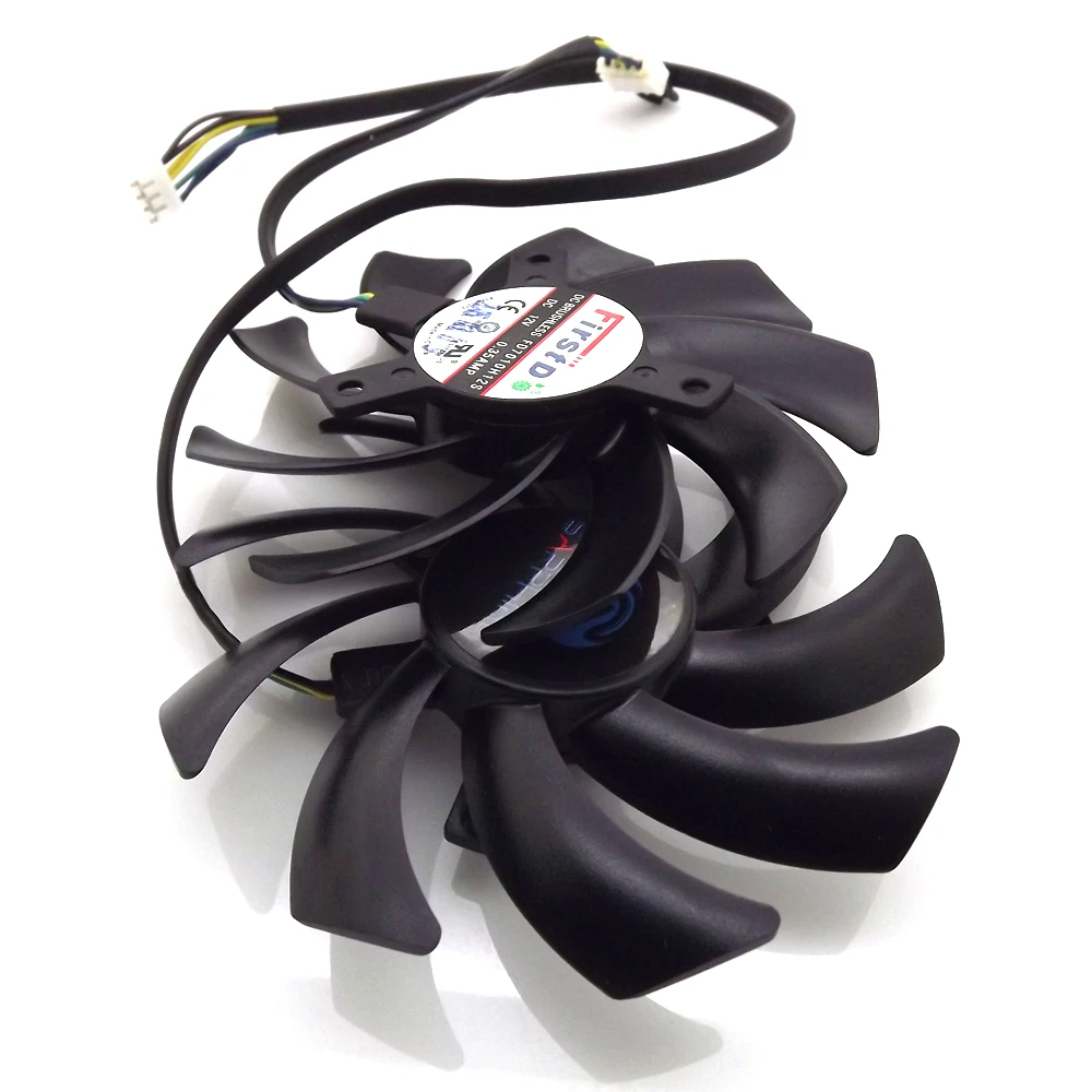 Бесплатная доставка 2pcs/много Вентилятор охлаждения для Видеокарт Firstd FD7010H12S 85 мм