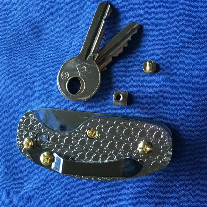 EDC брелок многофункциональный инструмент легкий складной ключи ключа струбцины Организатор карман Алюминий Ключ Бар EDC выживания передач