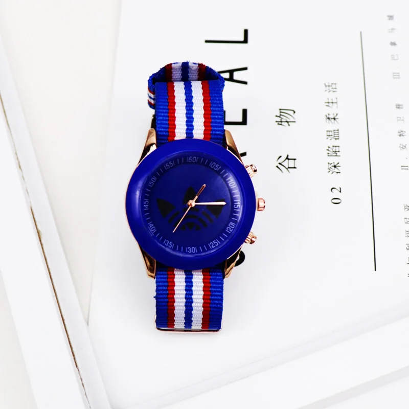 Мужские и женские кварцевые наручные часы montre femme повседневные с нейлоновым