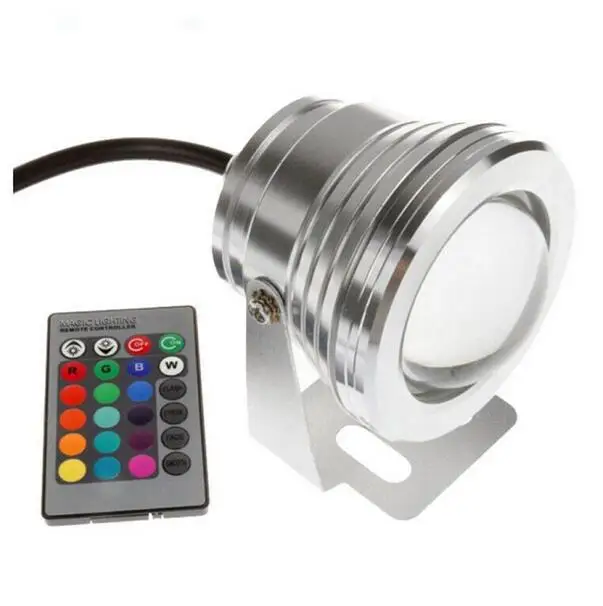 DC12V наружное Подводное освещение 10 Вт RGB светодиодное точечное прожекторное