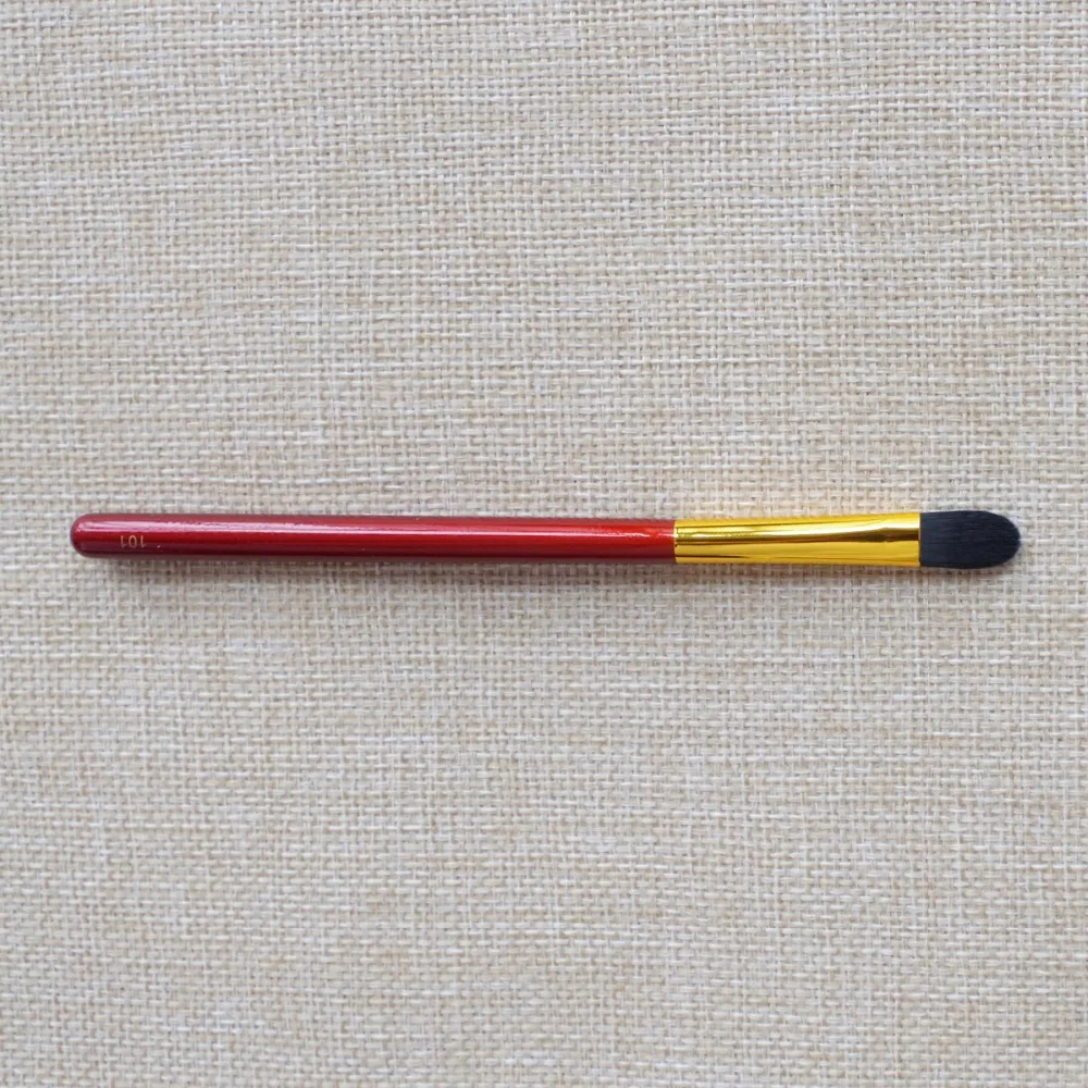 Профессиональные кисти для макияжа R101 упругие синтетические волокна кремовые